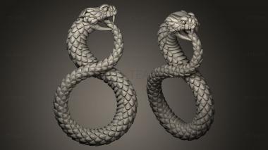 3D model snake eight (STL)